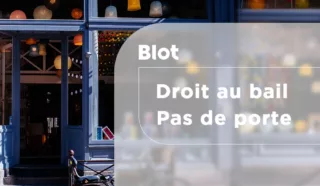 Droit au bail/Pas de porte