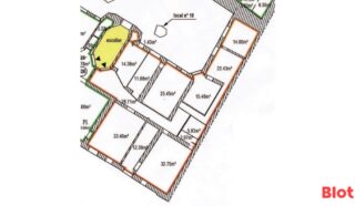  BUREAUX NANTES CENTRE VILLE 220 m² env