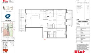 Appartement 4 pièce(s)