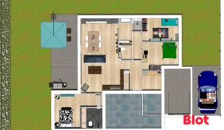 Appartement 4 pièce(s)