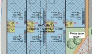  CELLULE D'ACTIVITÉS 217 M² THOUARE SUR LOIRE