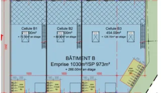  BATIMENT D'ACTIVITÉS 1 239 M² THOUARE SUR LOIRE