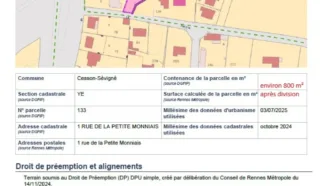 Terrain 4800m²