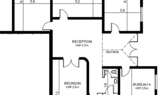  BUREAUX 180 m² PONTIVY