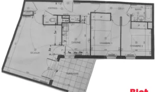 Appartement 3 pièce(s)