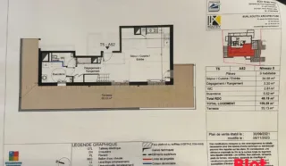 Appartement 6 pièce(s)