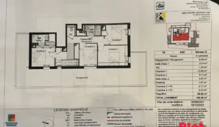 Appartement 6 pièce(s)