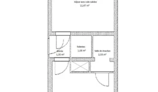 Appartement 2 pièce(s)