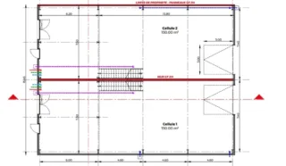 LOCAUX D'ACTIVITÉS 393 M² SAINTE LUCE SUR LOIRE