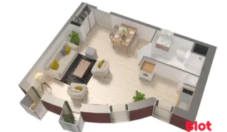 Appartement 1 pièce(s)