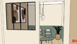  BUREAUX vitrés 29 m² DINAN