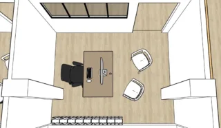  BUREAUX vitrés 29 m² DINAN