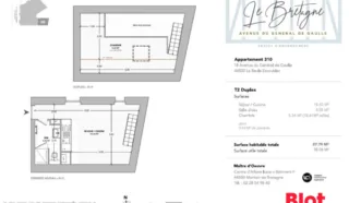 Appartement 2 pièce(s)