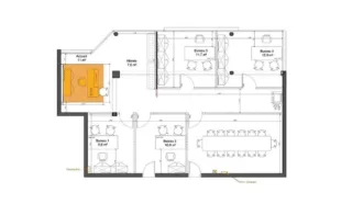  BUREAUX LOCAUX COMMERCIAUX 118 M² ORVAULT
