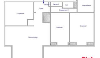 Appartement 3 pièce(s)