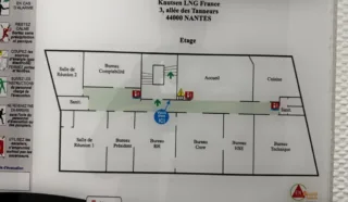  Plateau de bureaux de 238 m² NANTES 50 OTAGES