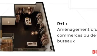  CELLULE COMMERCIALE en DUPLEX 136 m² ST MALO