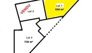 Terrain 530m²