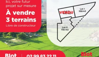 Terrain 730m²