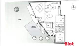 Terrain 443m²