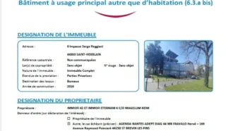  BUREAUX 378 m² SAINT HERBLAIN