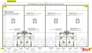  CELLULES D'ACTIVITES 340 m² DIVISIBLE 170 m² MONTBERT