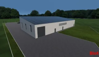  1 CELLULE D'ACTIVITES CORPS-NUDS 256 m²