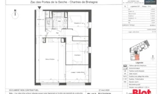 Appartement 3 pièce(s)