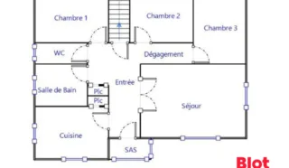 Maison 6 pièce(s)